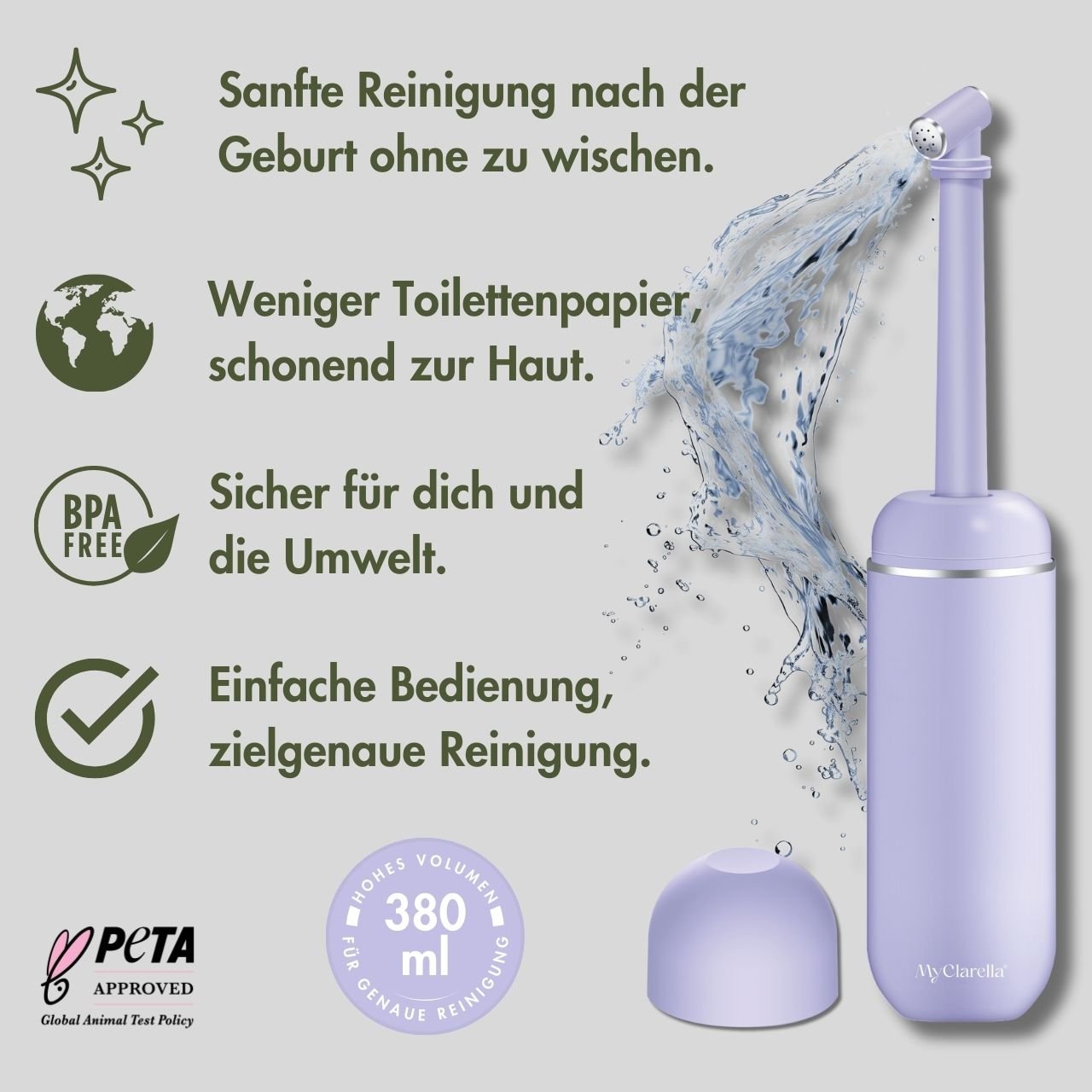 Mama Wochenbettbox - Vaginale oder Bauchgeburt - The Postpartum Recovery Kit - MyClarella