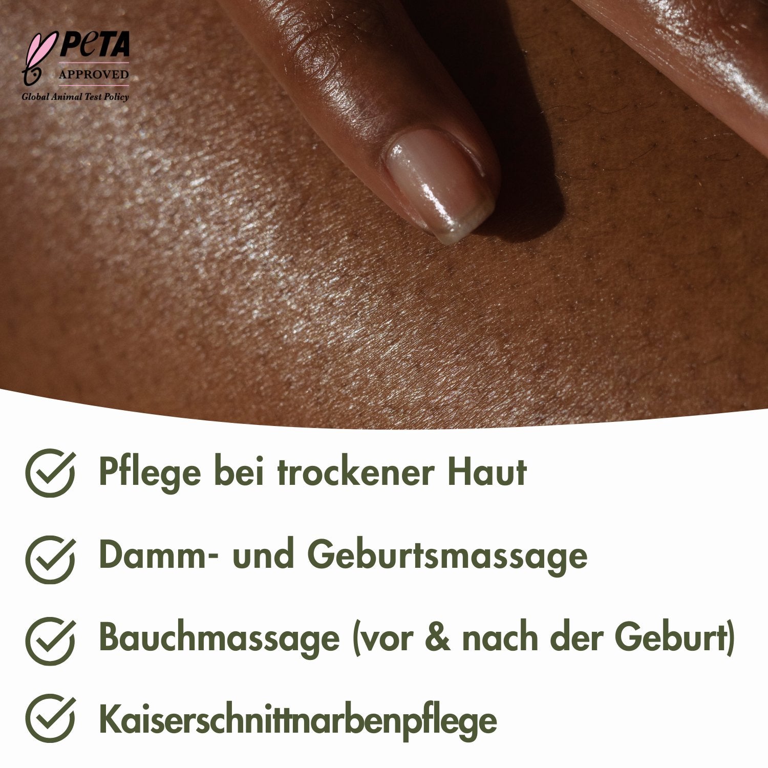 The Body Confidence Booster Oil - Damm - /Körper - /Narbenöl - MyClarella - Pflege bei trockener Haut, Damm- & Geburtsmassage, Bauchmassage, Kaiserschnittnarbenpflege