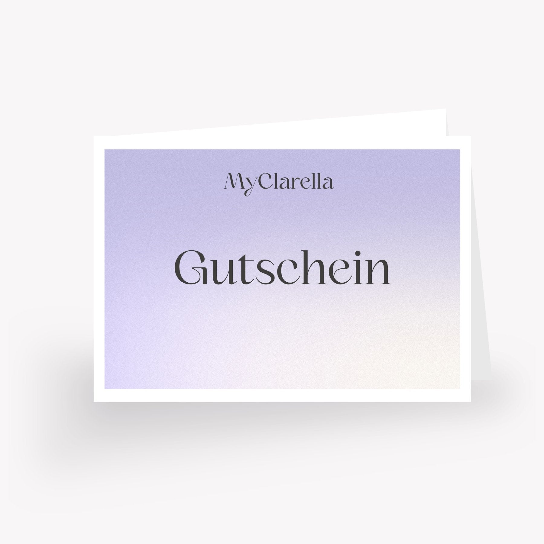 Geschenkgutschein von MyClarella - MyClarella - Geschenk für werdende Mamas im pdf- Format